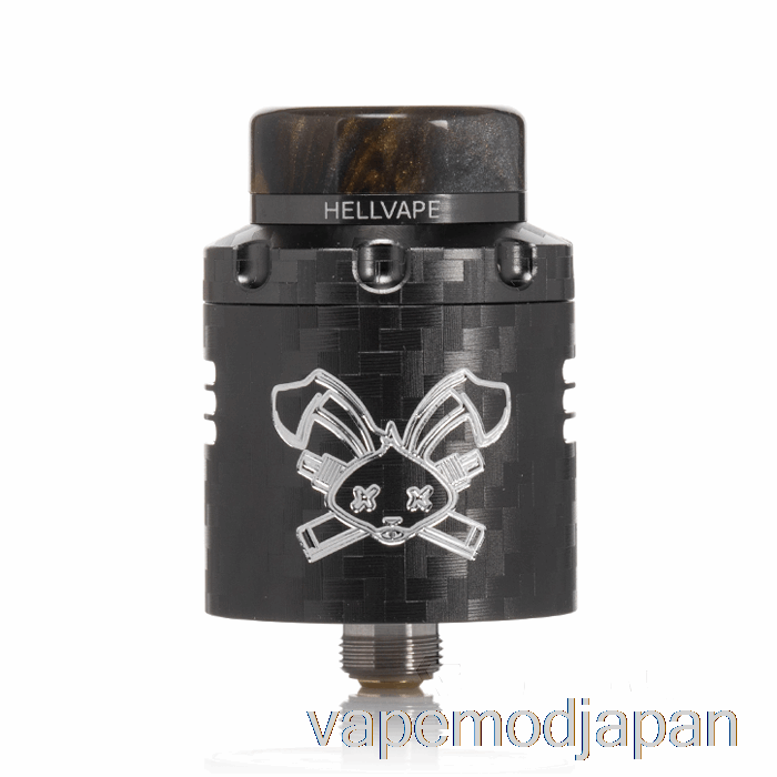 VAPE JAPAN Hellvape Dead Rabbit V3 24mm RDA ガンメタル カーボンファイバー